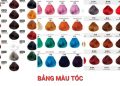 Bảng màu tóc tẩy và không tẩy cho nam, nữ đầy đủ nhất