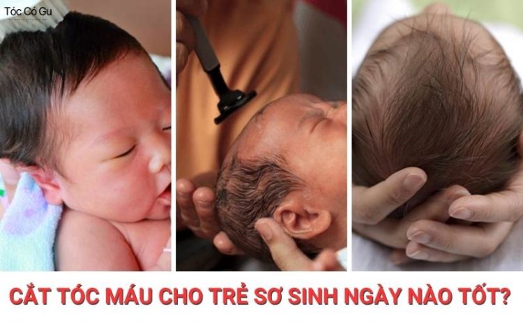 [Giải đáp] Cắt tóc máu cho trẻ sơ sinh ngày nào tốt?