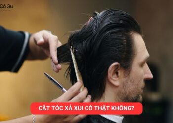 cắt tóc xả xui
