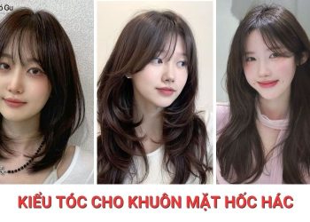 kiểu tóc cho khuôn mặt hốc hác