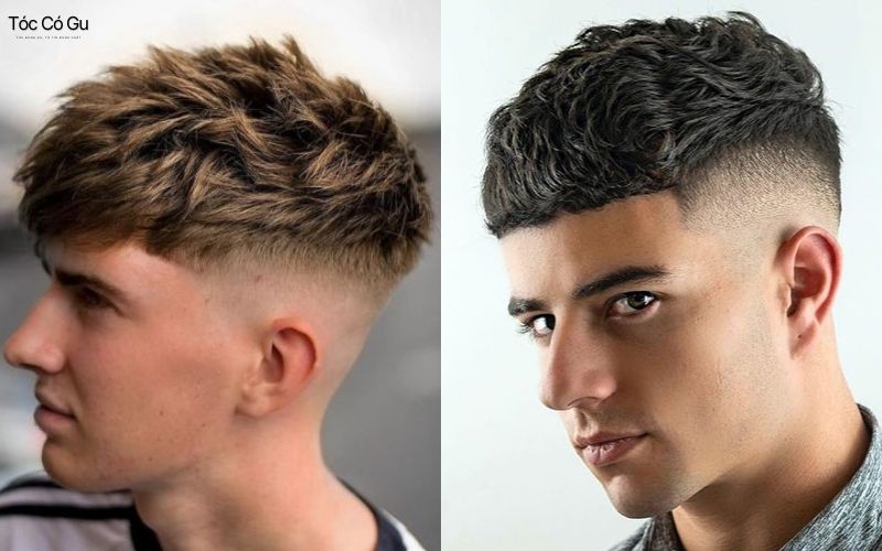 Kiểu tóc French Crop gọn gàng hiện đại