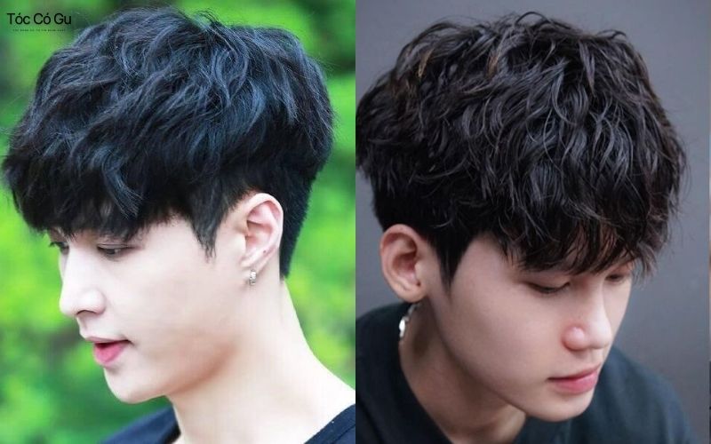 Kiểu tóc layer xoăn nhẹ tự nhiên cuốn hút