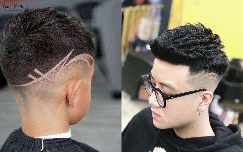 Kiểu tóc nam kẻ vạch cá tính nổi bật