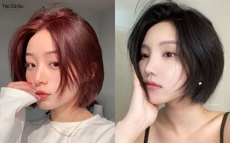 10+ kiểu tóc nữ mặt tròn đẹp, che khuyết điểm, dễ ứng dụng Kiểu tóc bob ôm mặt hợp mặt tròn