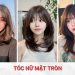 10+ kiểu tóc nữ mặt tròn đẹp, che khuyết điểm, dễ ứng dụng kiểu tóc nữ mặt tròn