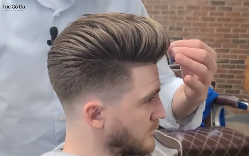 Low Fade Pompadour