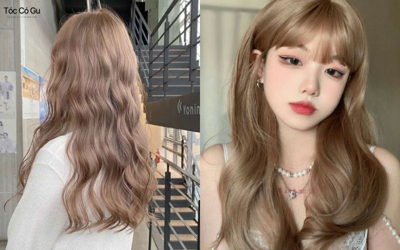 Nâu tây lạnh rất bắt mắt dưới ánh sáng tự nhiên