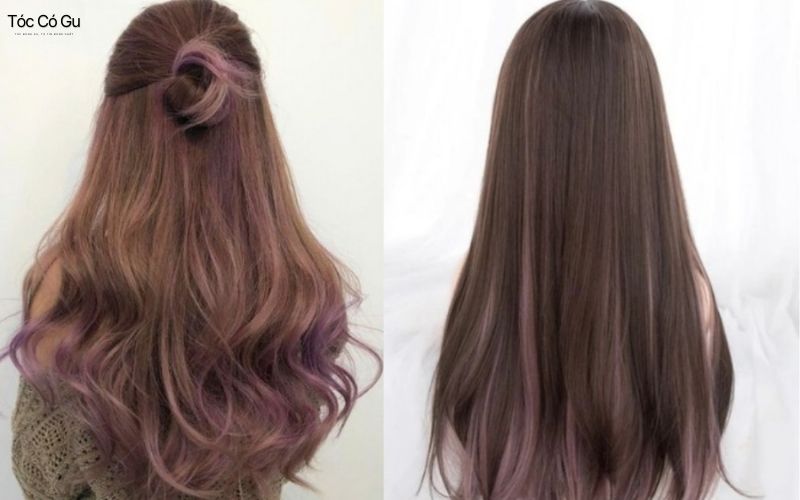 Nâu tây tím nhẹ