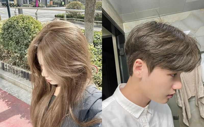 Màu tóc nâu tây là gì