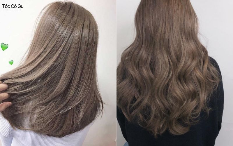 Tóc màu nâu tây socola