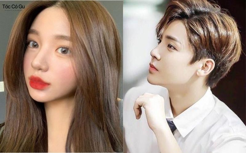 Màu tóc nâu mật ong