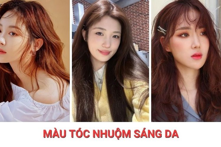 Top 20+ màu tóc nhuộm sáng da giúp bạn nổi bần bật giữa đám đông 