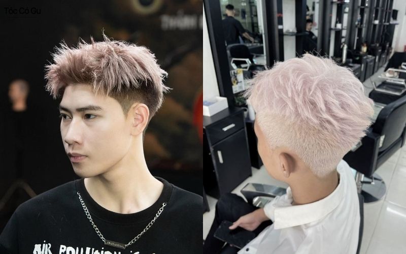 Kiểu tóc Ivy League Texture