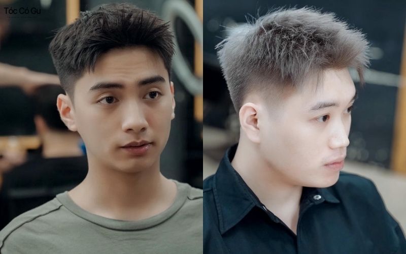 Kiểu tóc Ivy League ngắn