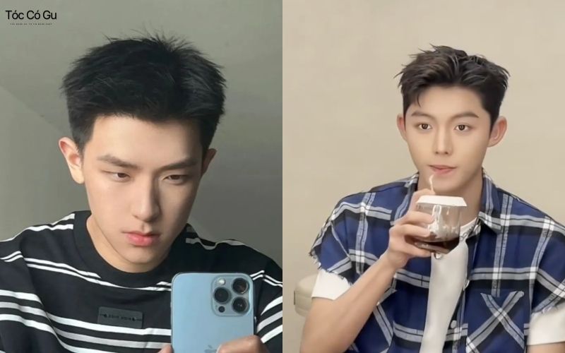 Kiểu tóc Ivy League Side Part