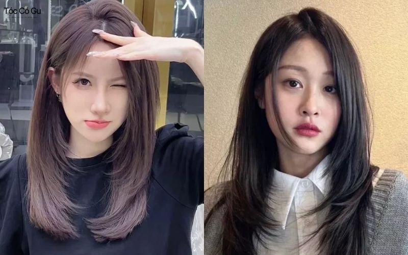 Top 10 kiểu tóc layer nữ đẹp, trẻ trung, hack tuổi nhất 2026 Kiểu tóc layer nữ mái lệch