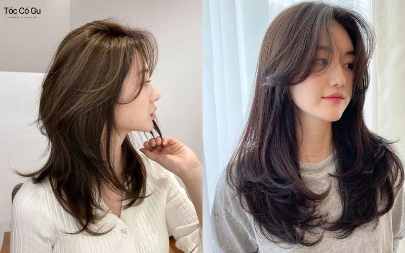 Top 10 kiểu tóc layer nữ đẹp, trẻ trung, hack tuổi nhất 2026 Kiểu tóc layer nữ mái bay