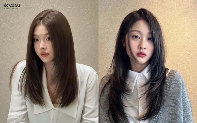Top 10 kiểu tóc layer nữ đẹp, trẻ trung, hack tuổi nhất 2026 Kiểu tóc layer dài ngang lưng thẳng