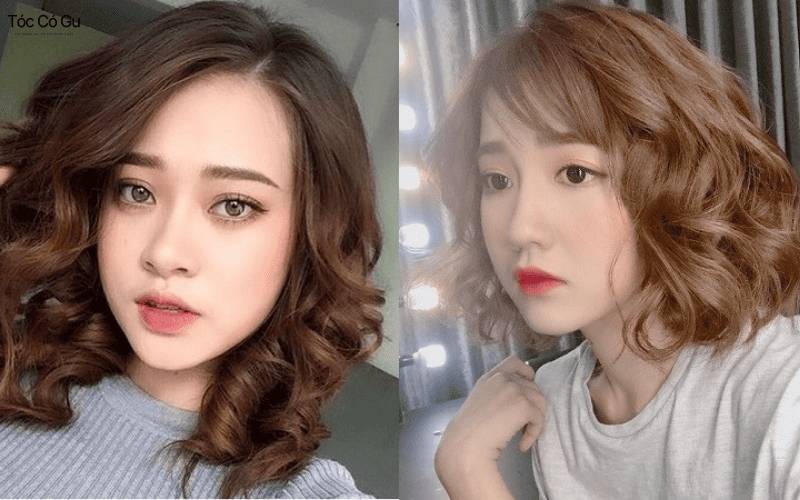 Lob uốn xoăn bồng bềnh và mềm mại