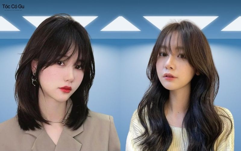 tóc mái nữ kiểu Pháp