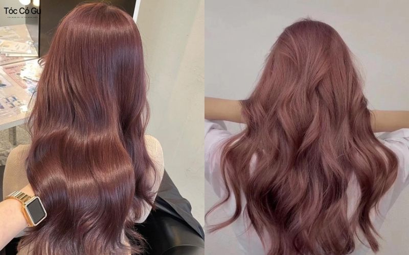 15+ bảng tóc màu nâu “hot” giúp tôn da hack tuổi nhất hiện nay tóc màu nâu