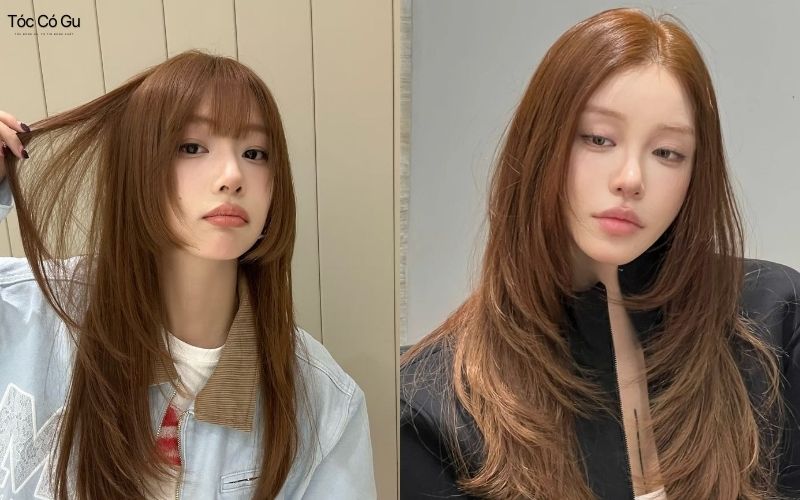 15+ bảng tóc màu nâu “hot” giúp tôn da hack tuổi nhất hiện nay tóc màu nâu