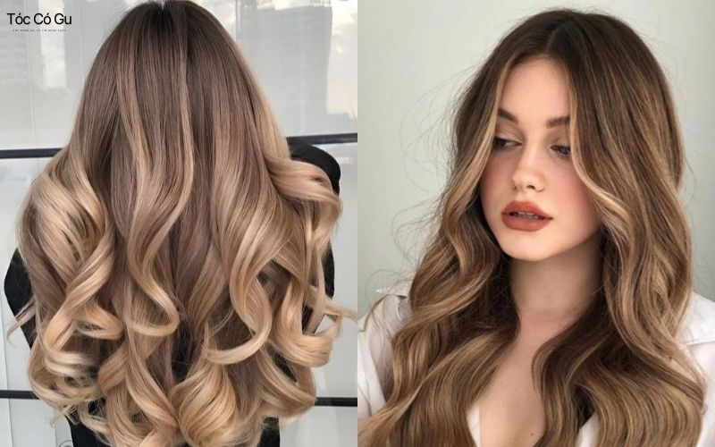 Top 24+ kiểu tóc màu nâu lạnh đẹp, cực tôn da, hot nhất năm Màu tóc nâu lạnh highlight