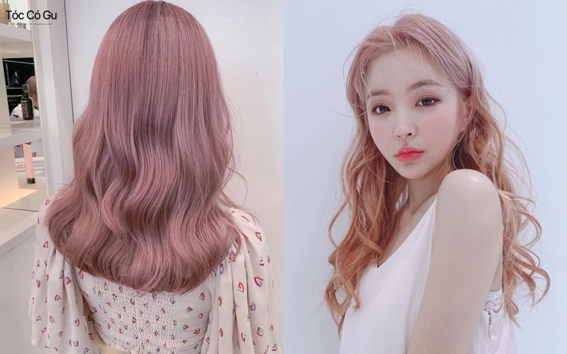 Top 24+ kiểu tóc màu nâu lạnh đẹp, cực tôn da, hot nhất năm Màu tóc nâu lạnh ánh hồng