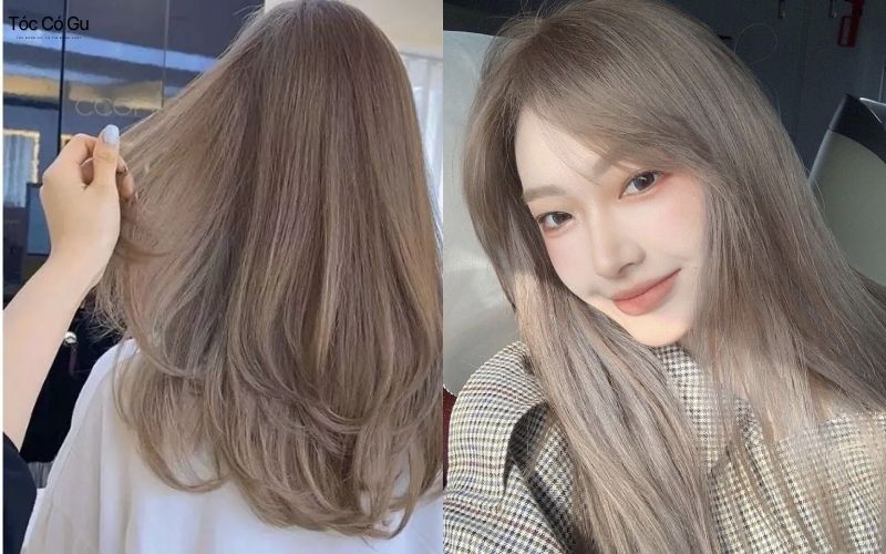 Top 24+ kiểu tóc màu nâu lạnh đẹp, cực tôn da, hot nhất năm Màu tóc nâu lạnh sữa