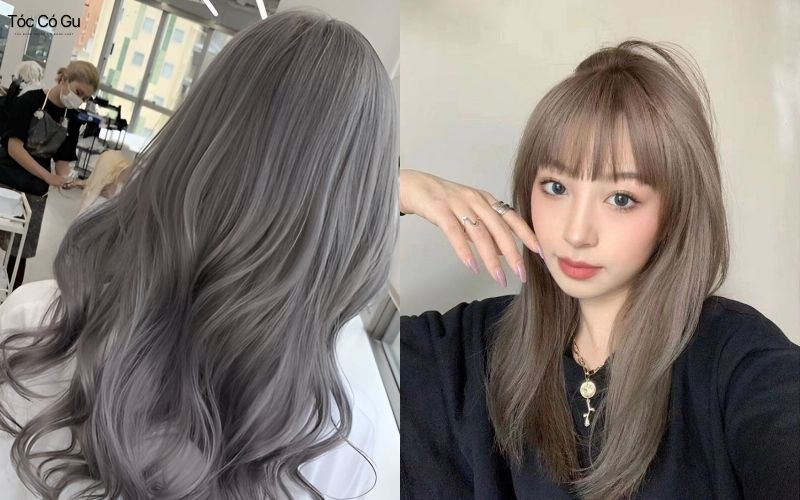 Top 24+ kiểu tóc màu nâu lạnh đẹp, cực tôn da, hot nhất năm Màu tóc nâu lạnh ánh khói