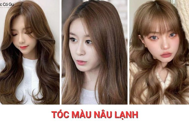 Top 24+ kiểu tóc màu nâu lạnh đẹp, cực tôn da, hot nhất năm