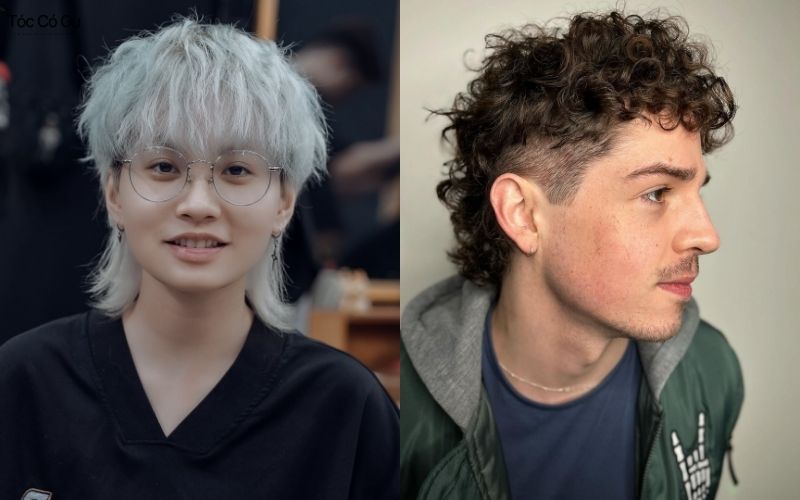 tóc nam mullet