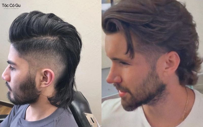tóc nam mullet