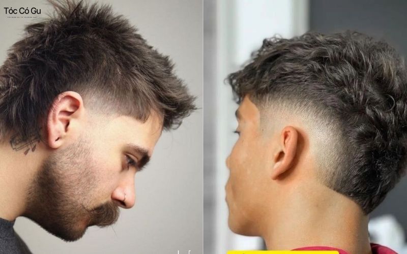 tóc nam mullet