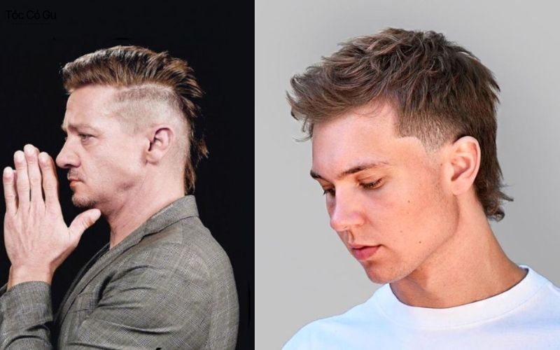 tóc nam mullet