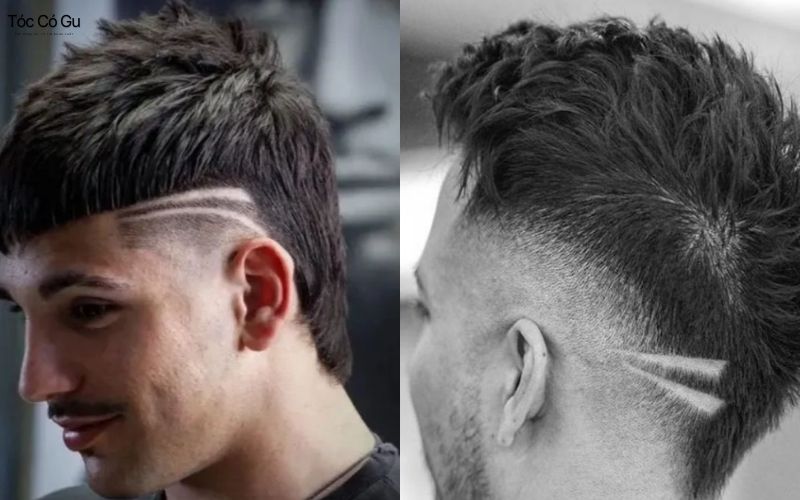 tóc nam mullet