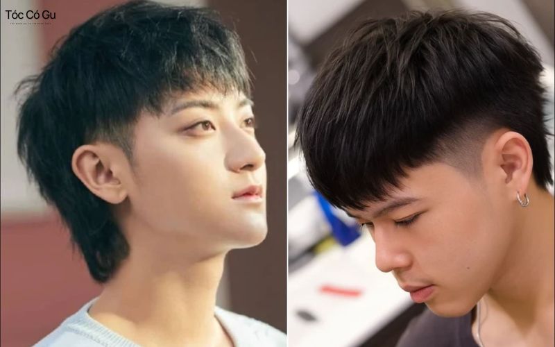 tóc nam mullet