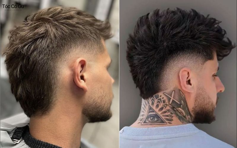 tóc nam mullet