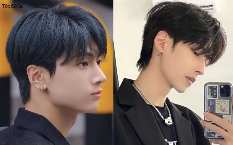 tóc nam mullet