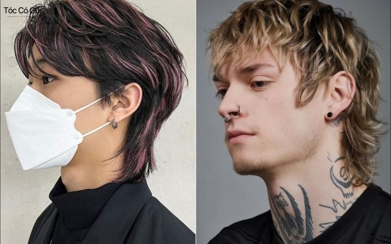 tóc nam mullet