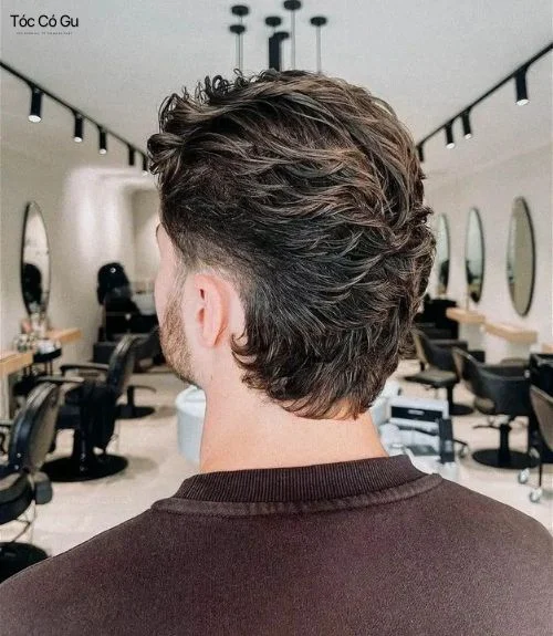 20+ kiểu tóc mullet nam cá tính, thời thượng và hot nhất 2026 Tóc mullet xoăn sóng
