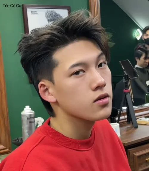 20+ kiểu tóc mullet nam cá tính, thời thượng và hot nhất 2026 Side Part Mullet