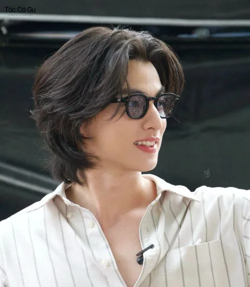 20+ kiểu tóc mullet nam cá tính, thời thượng và hot nhất 2026 Mullet Middle Part