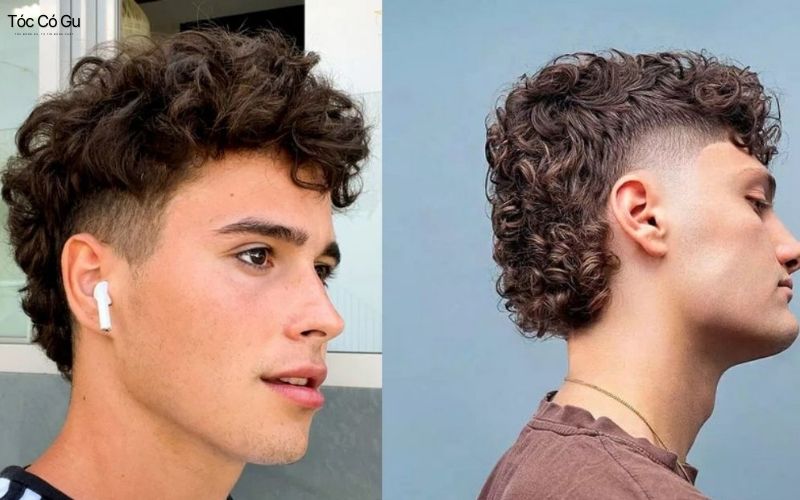 tóc nam mullet