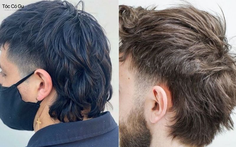 tóc nam mullet