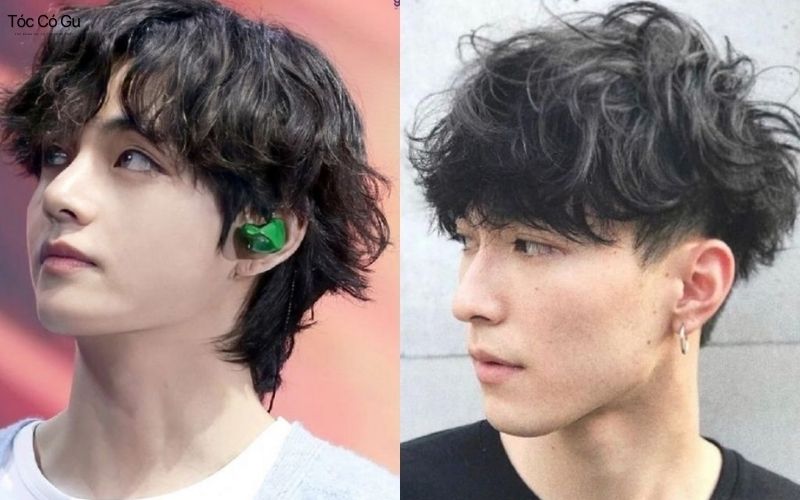 tóc nam mullet