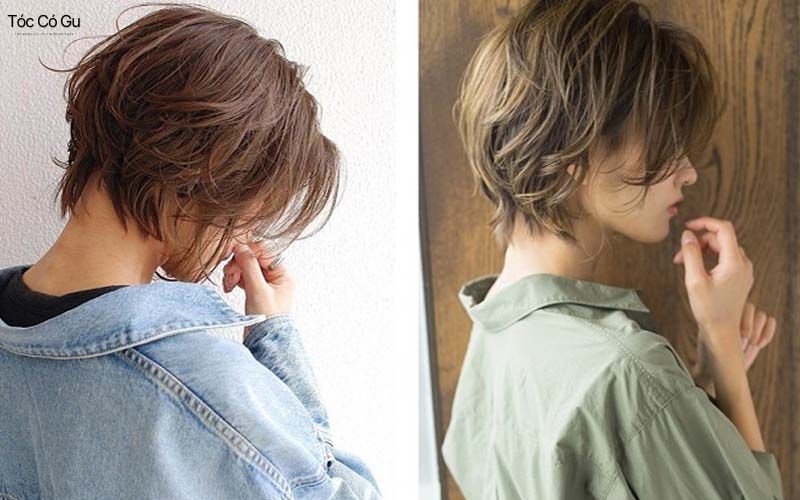 Dáng pixie dành cho tóc dày, giữ độ phồng tự nhiên và form tóc ổn định