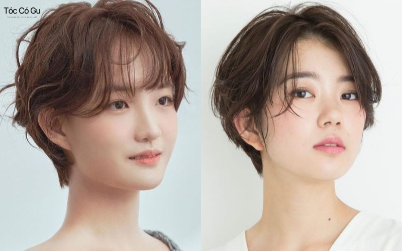 Dáng pixie hai mái giúp gương mặt trông cân đối hơn, tạo cảm giác hài hòa và dễ nhìn