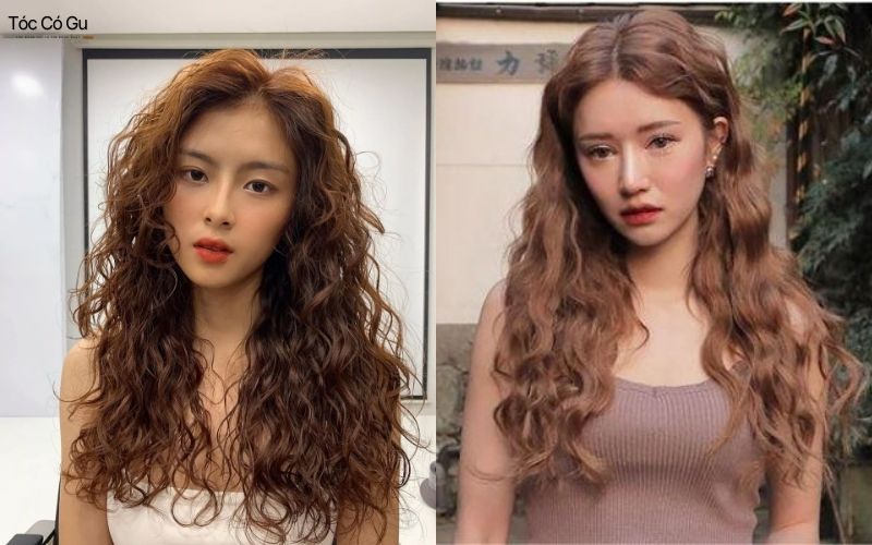 Bật mí 18+ kiểu tóc uốn nữ đẹp, trẻ trung, không lo bị già Kiểu tóc xoăn retro cổ điển