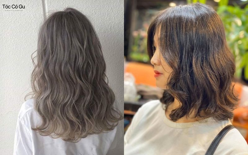 Bật mí 18+ kiểu tóc uốn nữ đẹp, trẻ trung, không lo bị già Tóc nữ uốn xoăn sóng